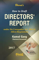  Buy How to Draft DIRECTORS REPORT under the Companies Act, 2013 & Allied Regulations